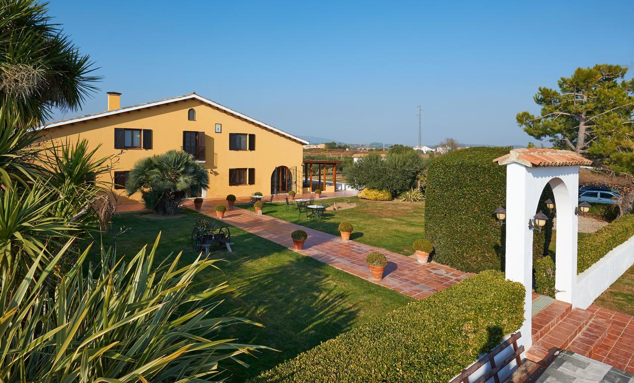 Hotel Rural Cal Ruget Vilobi Del Penedes المظهر الخارجي الصورة