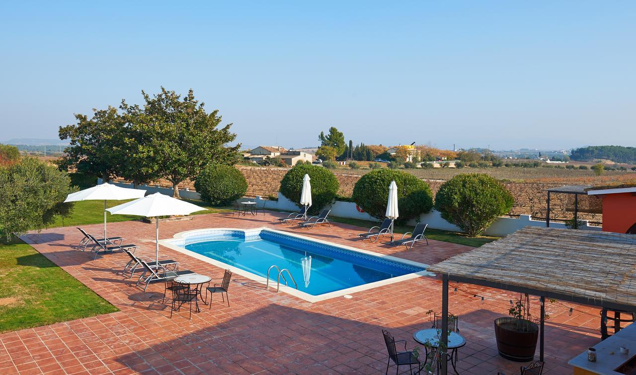 Hotel Rural Cal Ruget Vilobi Del Penedes المظهر الخارجي الصورة
