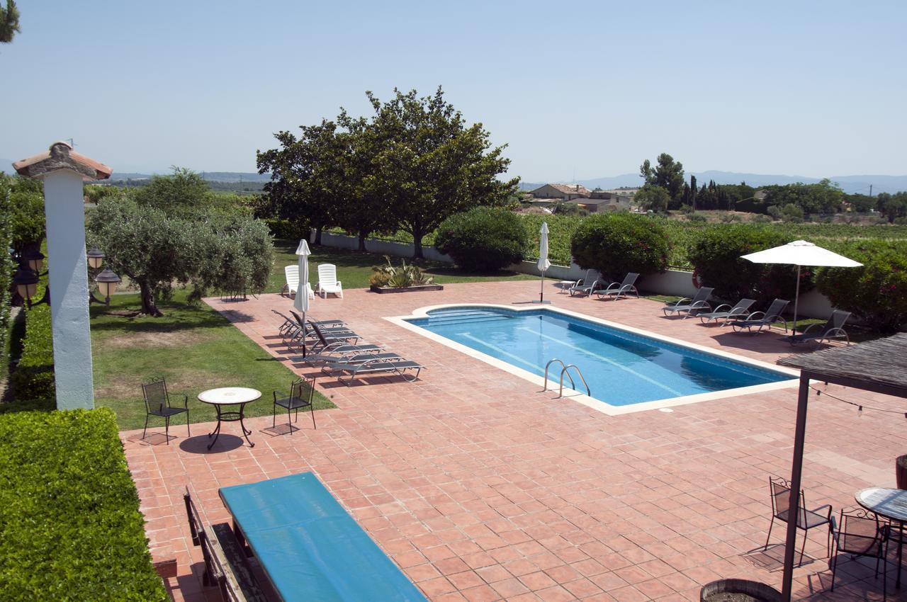 Hotel Rural Cal Ruget Vilobi Del Penedes المظهر الخارجي الصورة