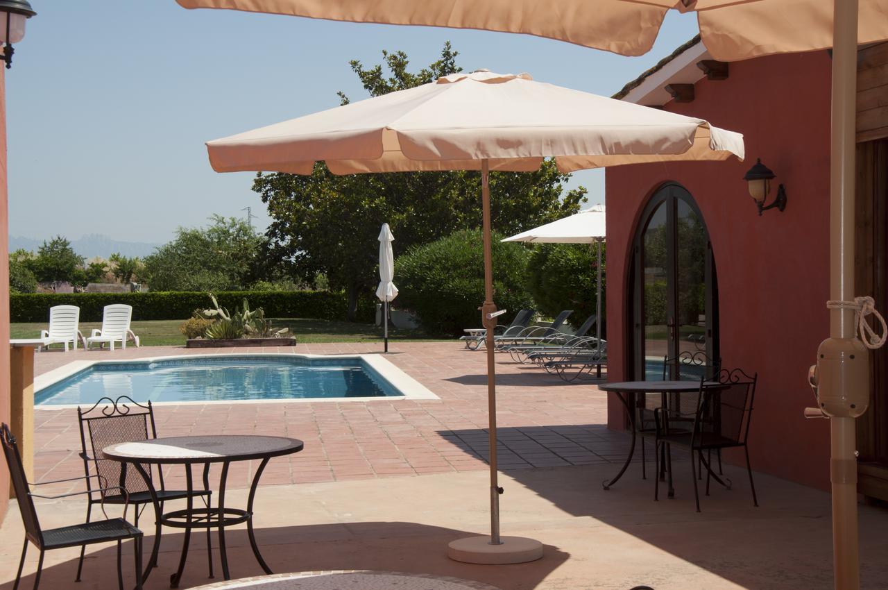 Hotel Rural Cal Ruget Vilobi Del Penedes المظهر الخارجي الصورة
