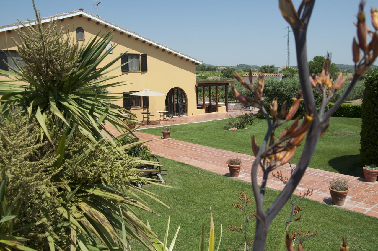 Hotel Rural Cal Ruget Vilobi Del Penedes المظهر الخارجي الصورة