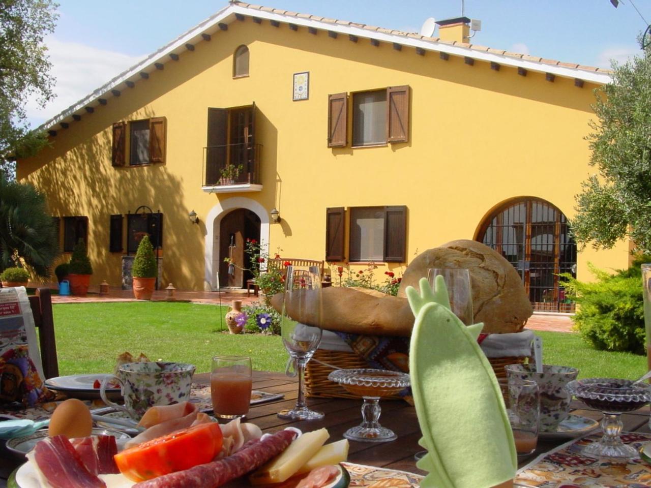 Hotel Rural Cal Ruget Vilobi Del Penedes المظهر الخارجي الصورة